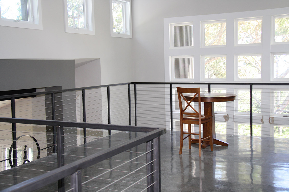 Matte Black Steel Railing Installations — photo 2
