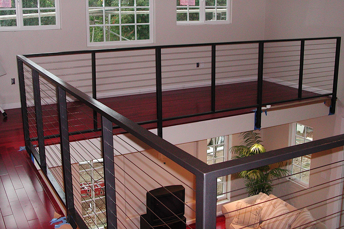 Matte Black Steel Railing Installations — photo 6