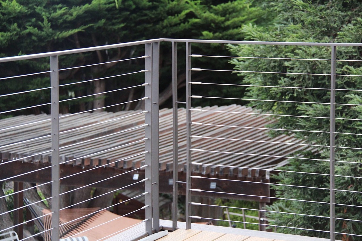 Natural Steel Railing Installations — photo 2